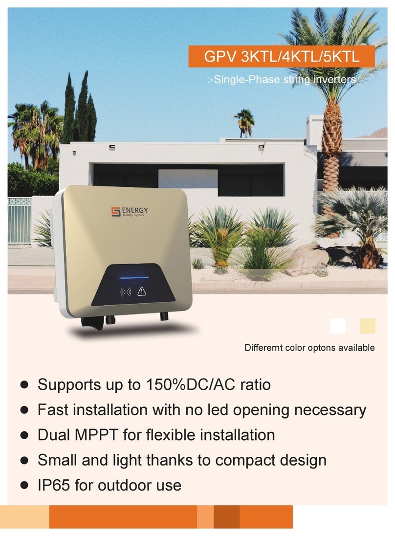 Energy GPV3KTL User manual