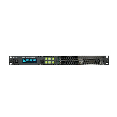 Imagine communications Selenio SNP-GW-3GX32 user guide Imagine communications Selenio SNP-GW-3GX32 user guide