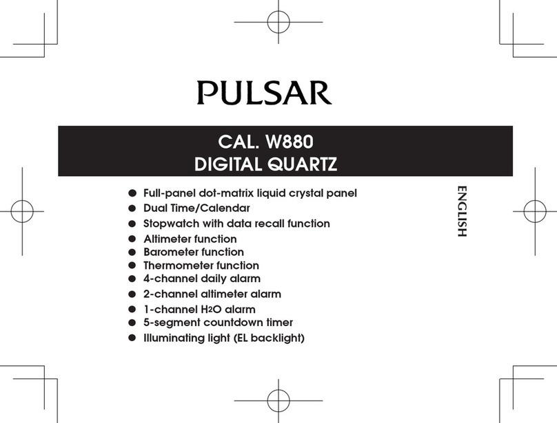 Pulsar W880 manual