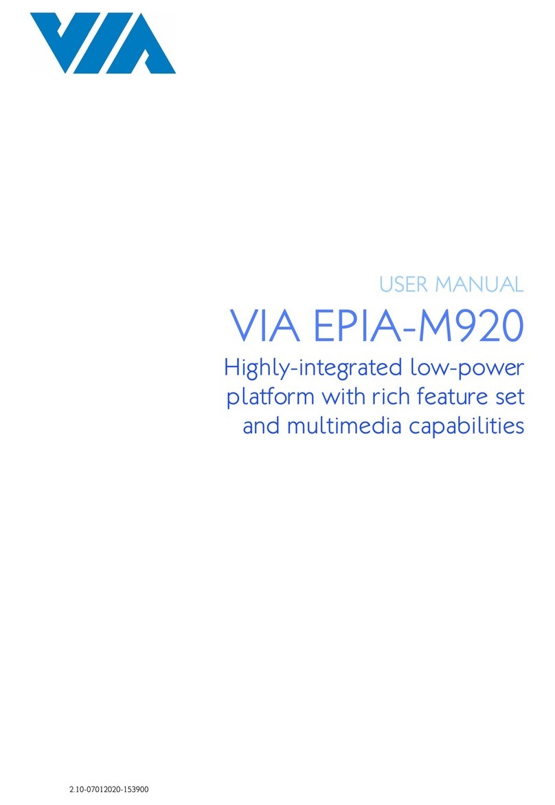 VIA Technologies EPIA-M920 User manual