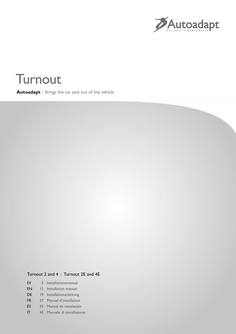 Autoadapt Turnout 2 installation manual