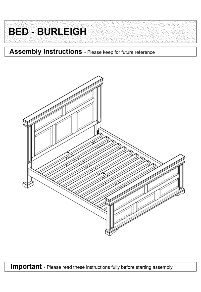 J D Williams Burleight Bed Assembly instructions J D Williams Burleight Bed Assembly instructions