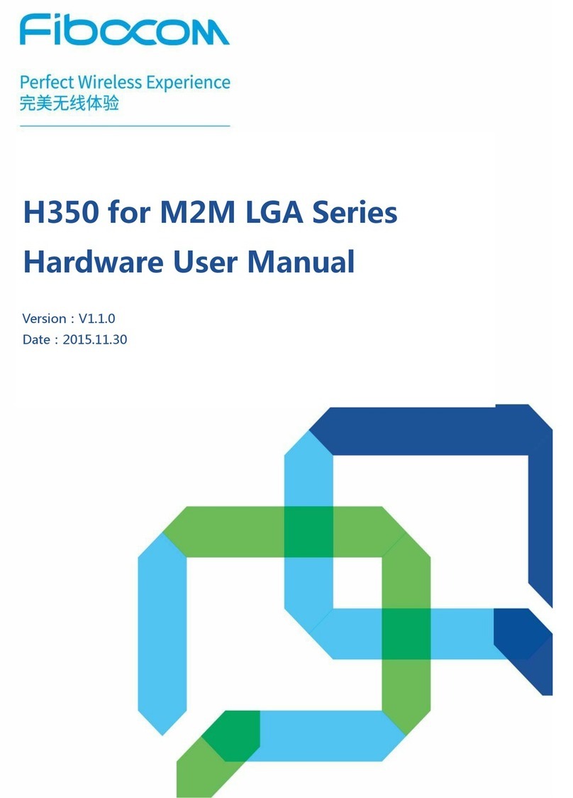 Fibocom H350 Series Instructions for use