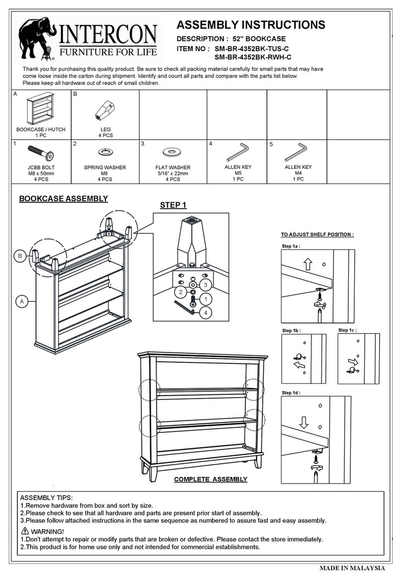 Intercon SM-BR-4352BK-TUS-C User manual