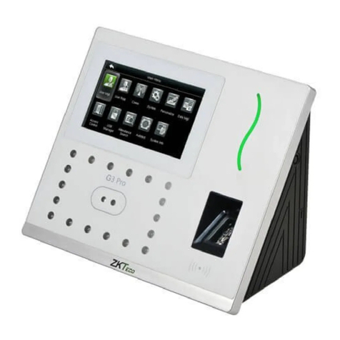ZKTeco G3 Pro user manual