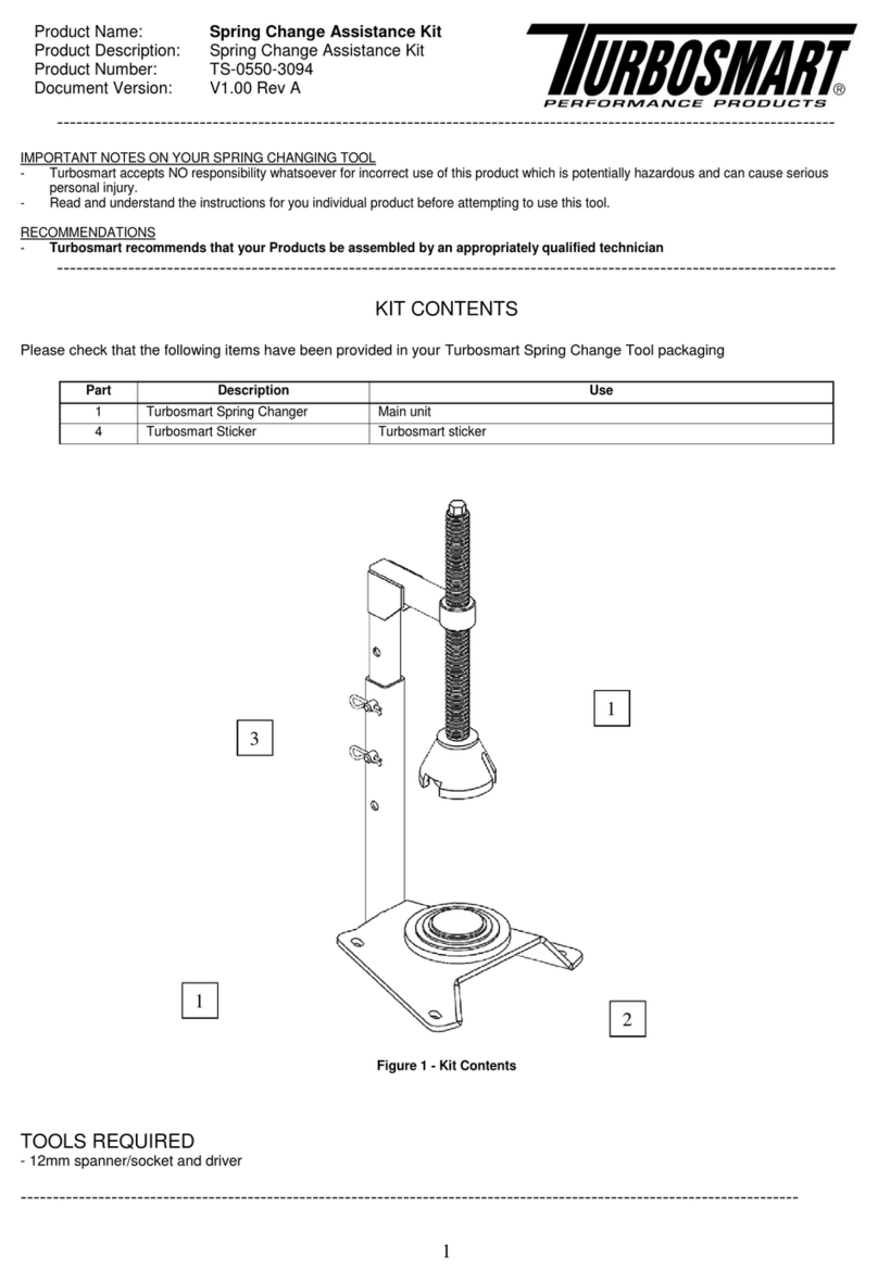 Turbosmart TS-0550-3094 manual