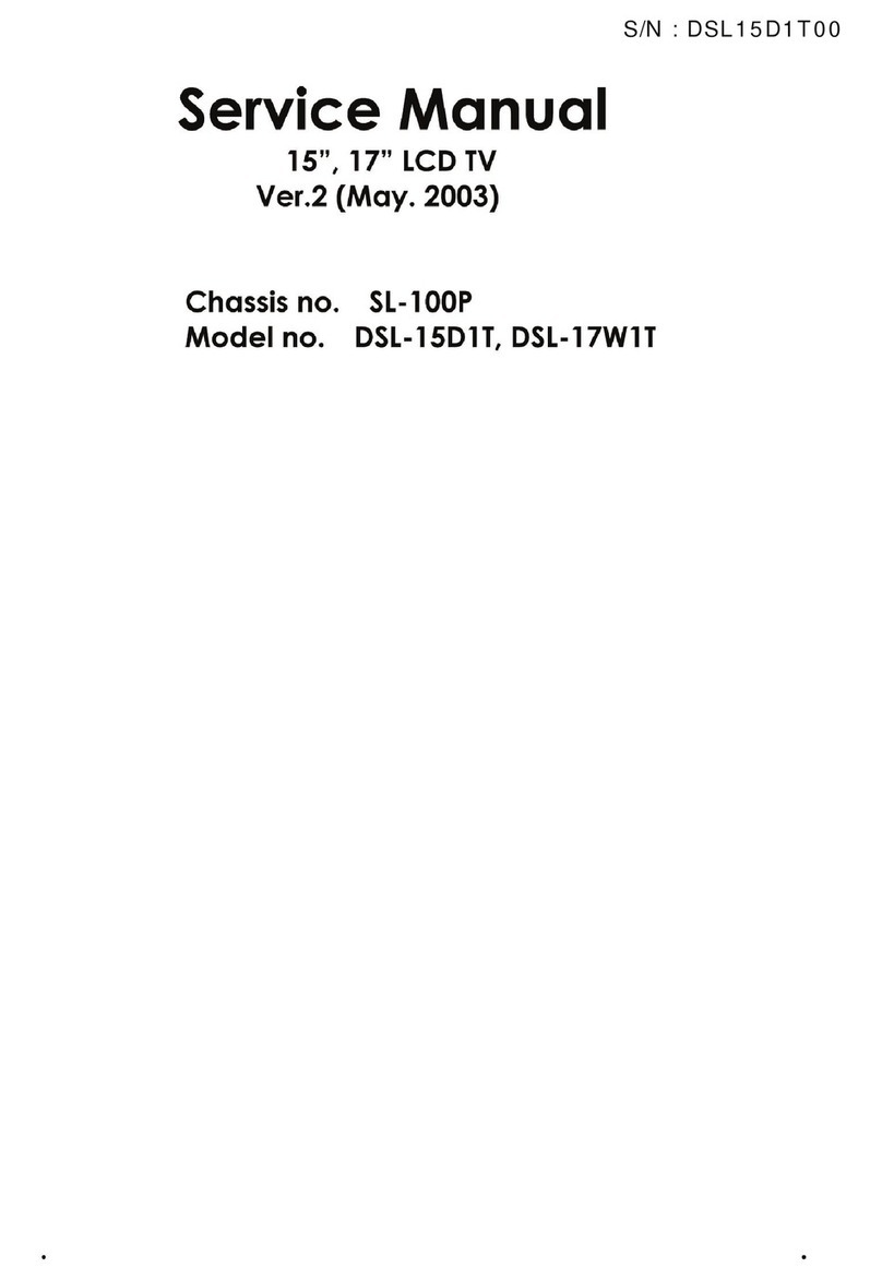 DAEWOO ELECTRONICS DSL-15D1T User manual DAEWOO ELECTRONICS DSL-15D1T User manual