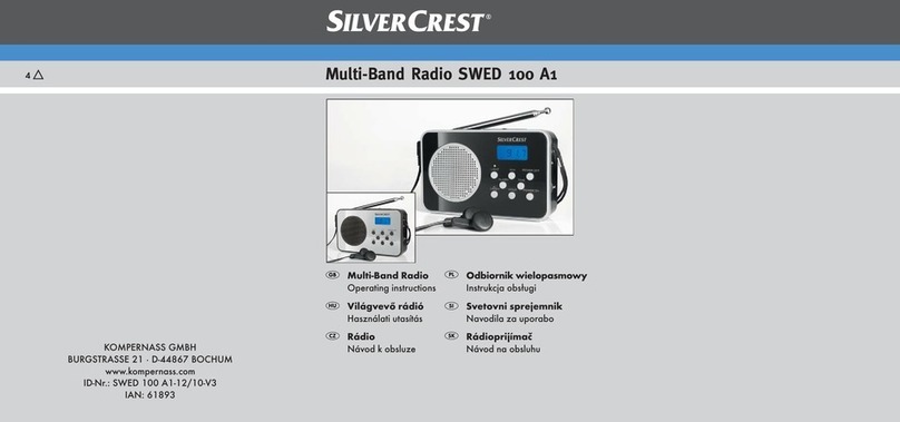 Silvercrest SWED 100 A1 User manual