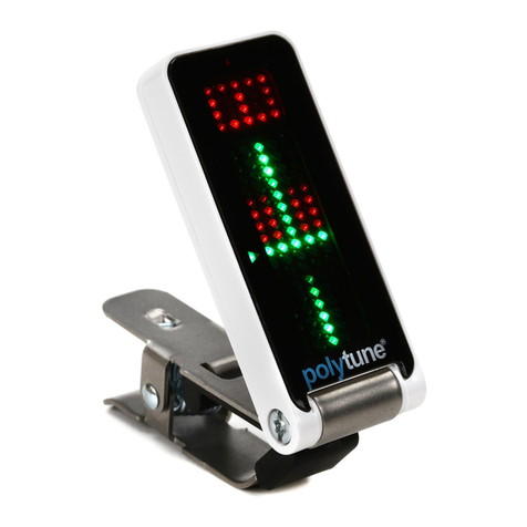 TC Electronic PolyTune Clip quick start guide