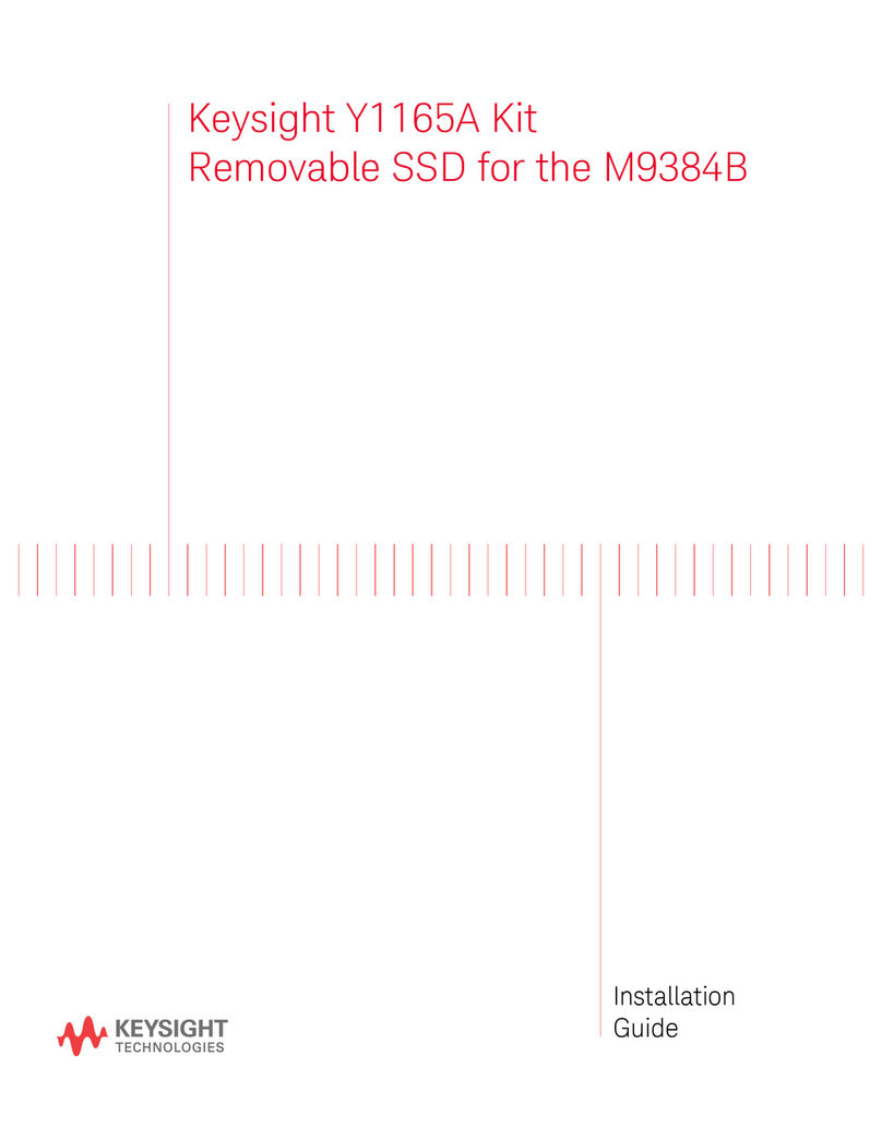 Keysight Technologies Y1165A User manual