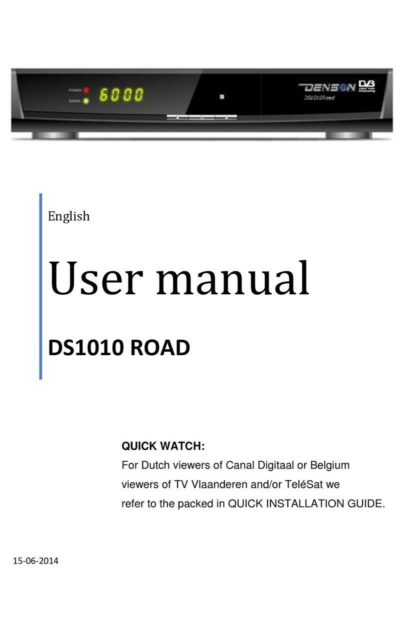 Denson DS1010 ROAD user manual