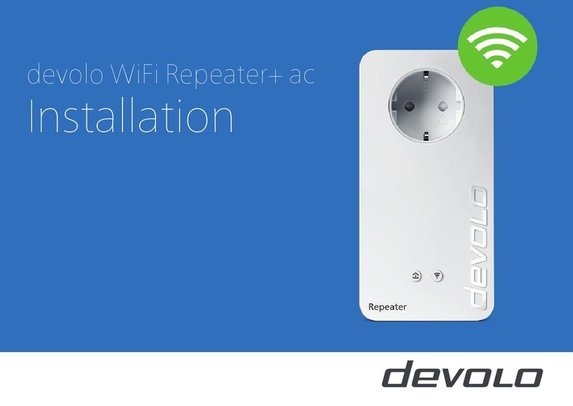 Devolo WiFi Repeater+ ac User manual