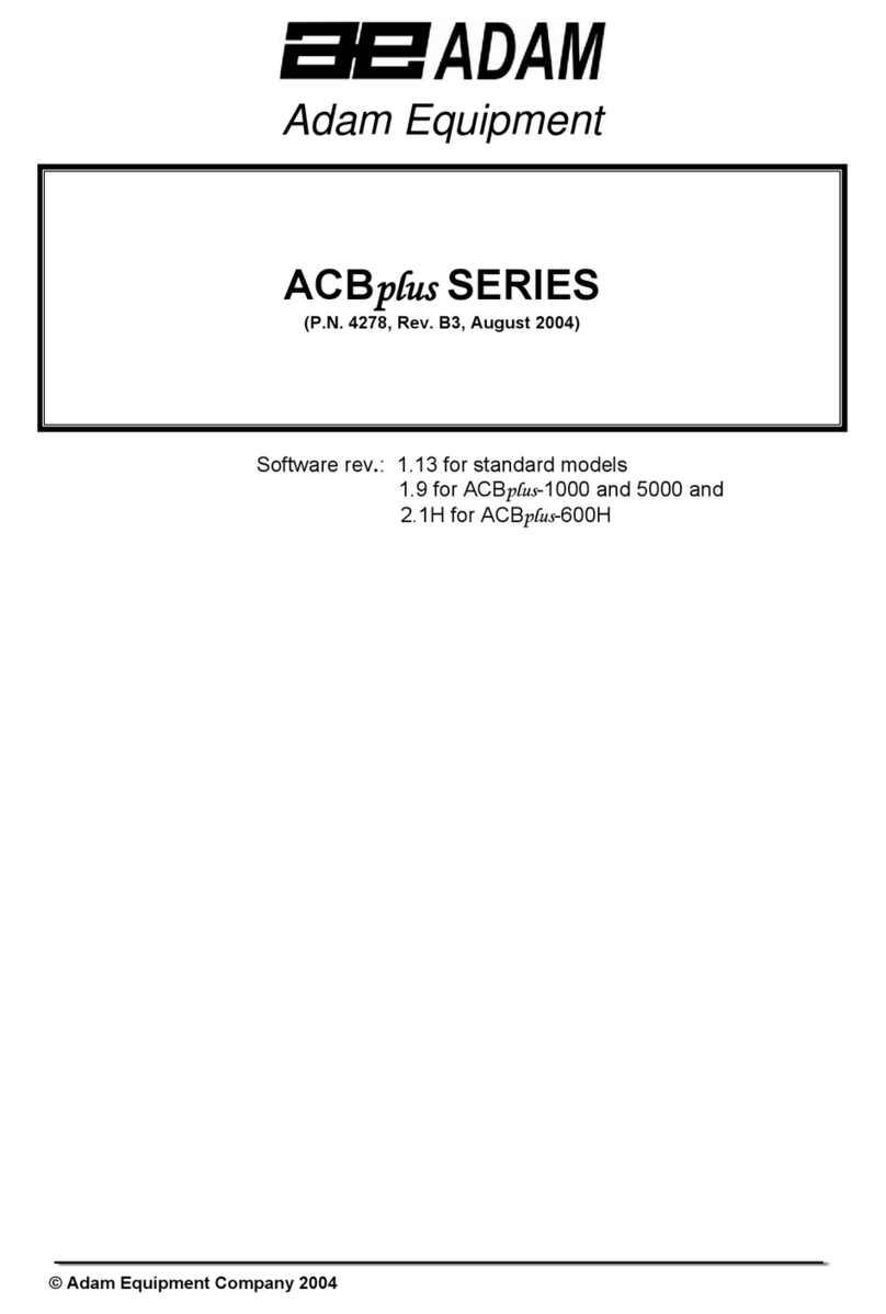 Adam ACBplus Series User manual