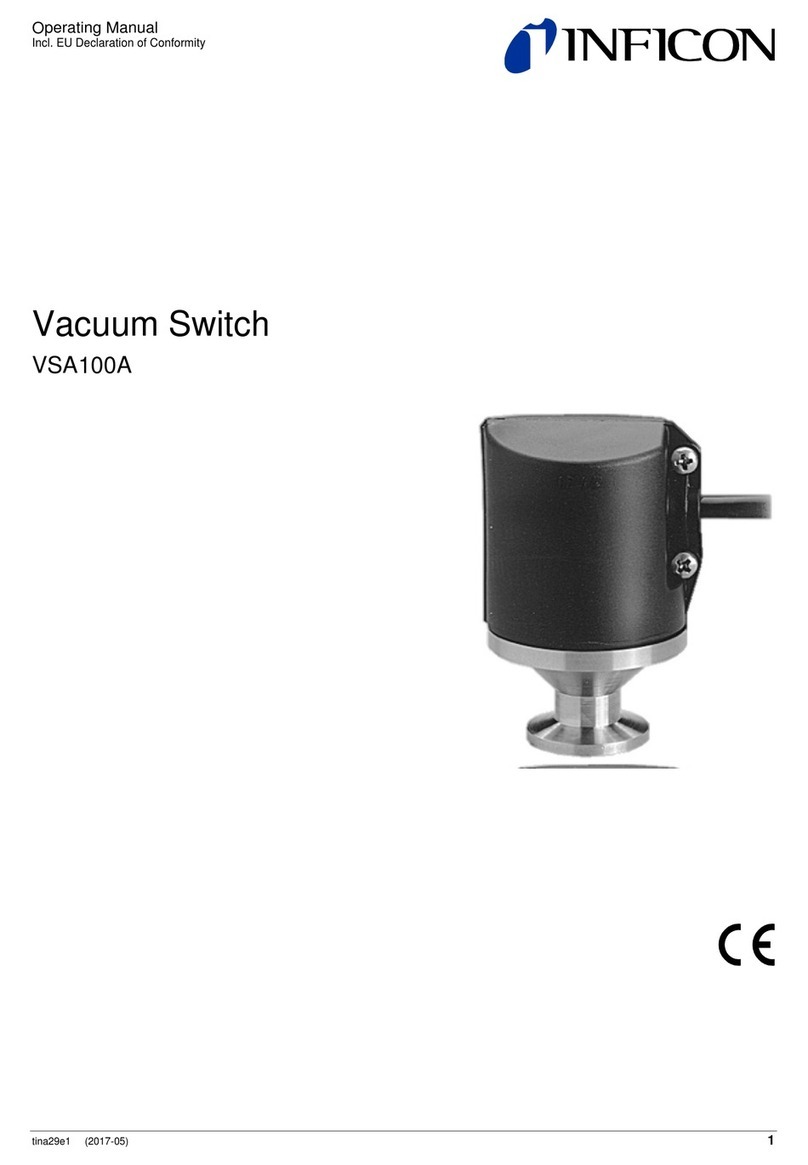 Inficon VSA100A operating manual