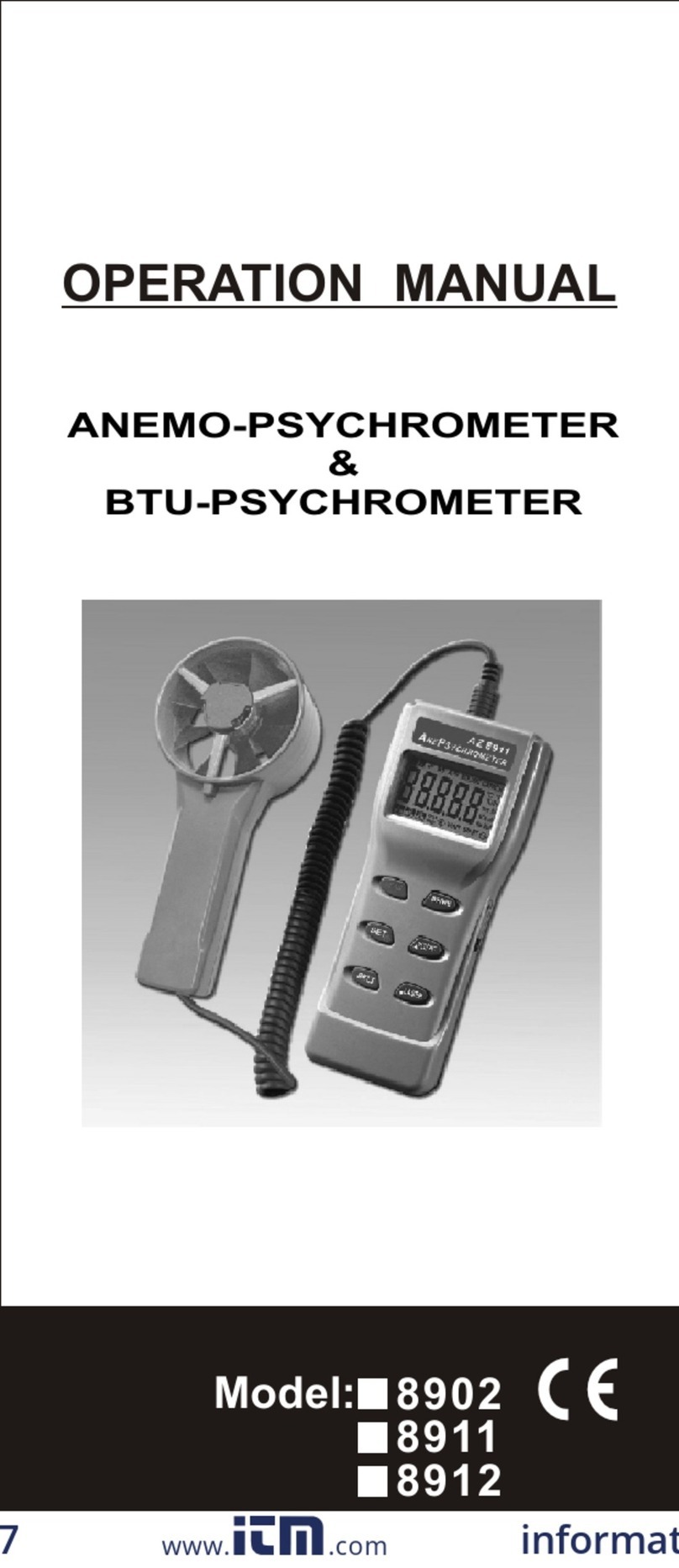 az-instrument 8902 Operation manual