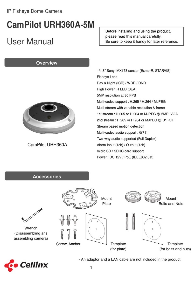 Cellinx CamPilot URH360A-5M user manual