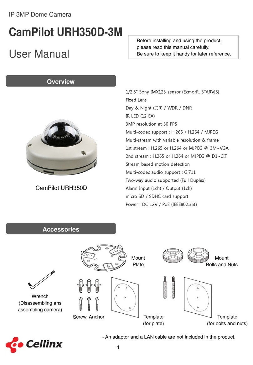 Cellinx CamPilot URH350D-3M user manual