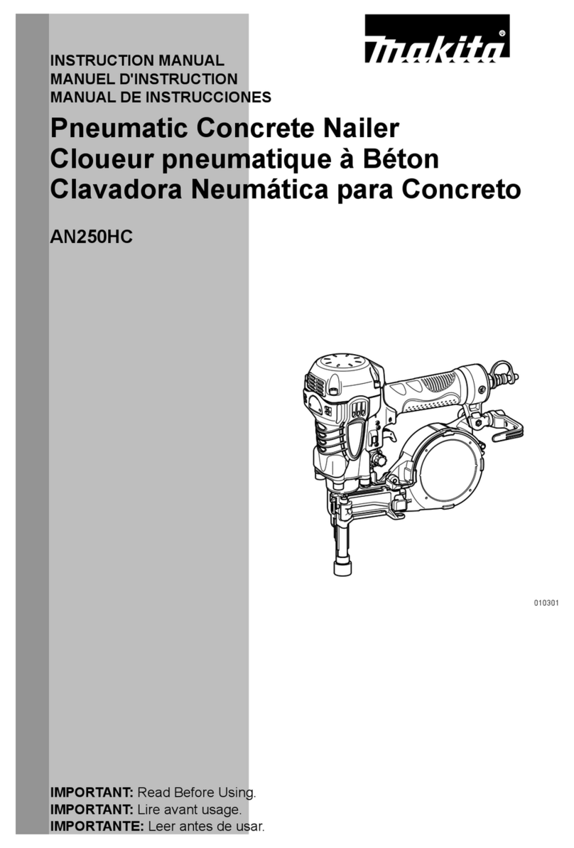 Makita AN250HC User manual