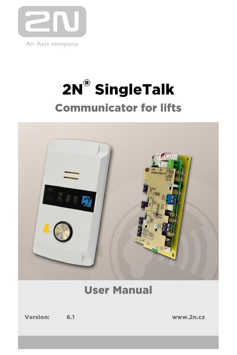 Axis 2N Access Unit user manual