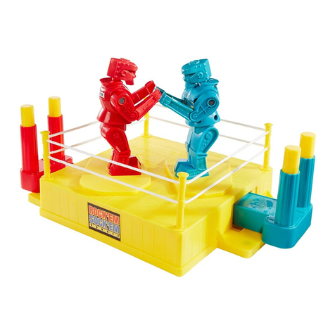 Mattel Fisher-Price Rock'em Sock'em Robots CCX97 Assembly instructions Mattel Fisher-Price Rock'em Sock'em Robots CCX97 Assembly instructions