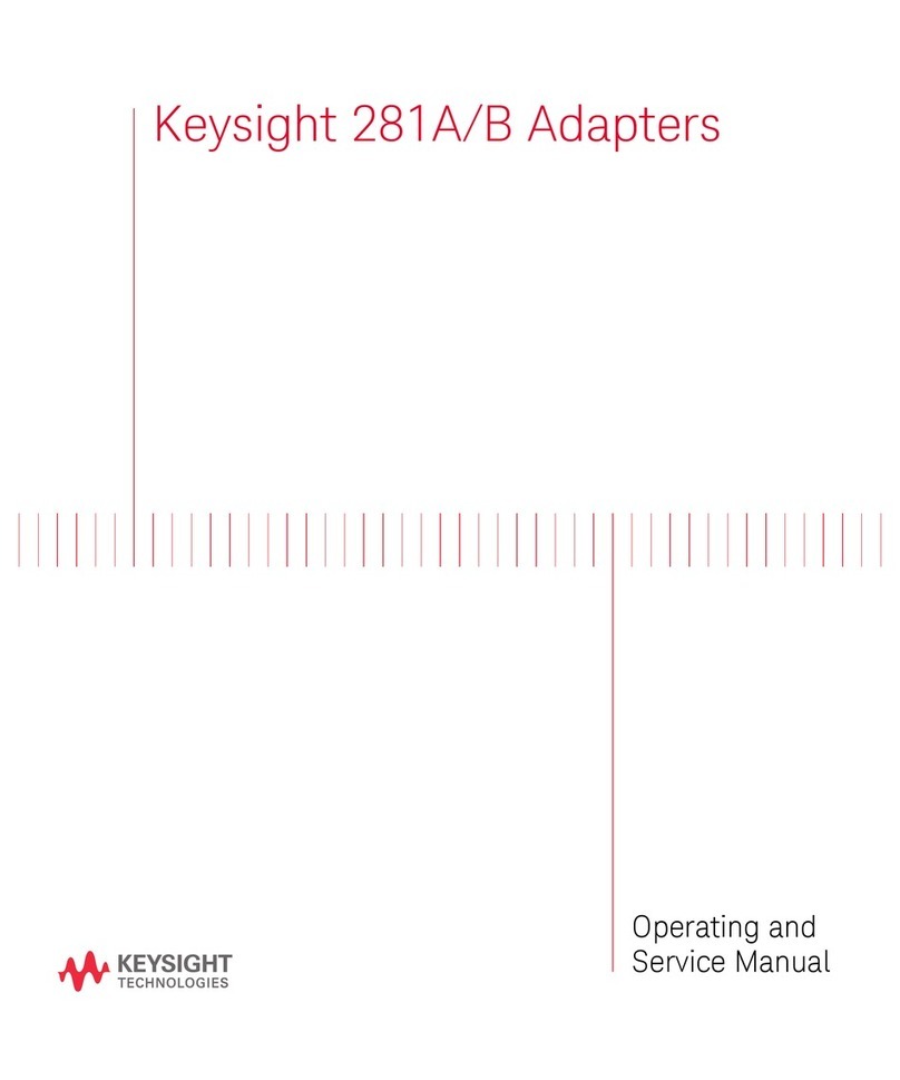 Keysight P281B Operating and service manual