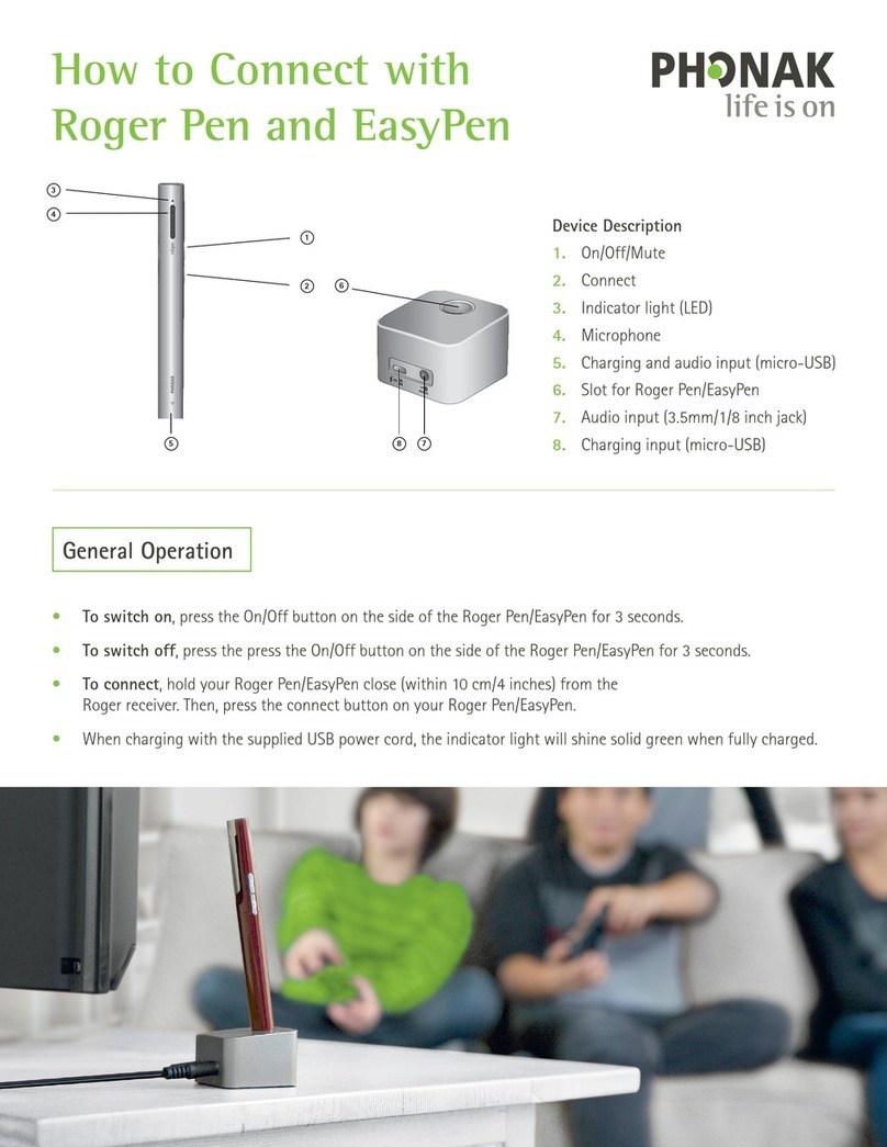 Phonak Roger Pen Safety guide