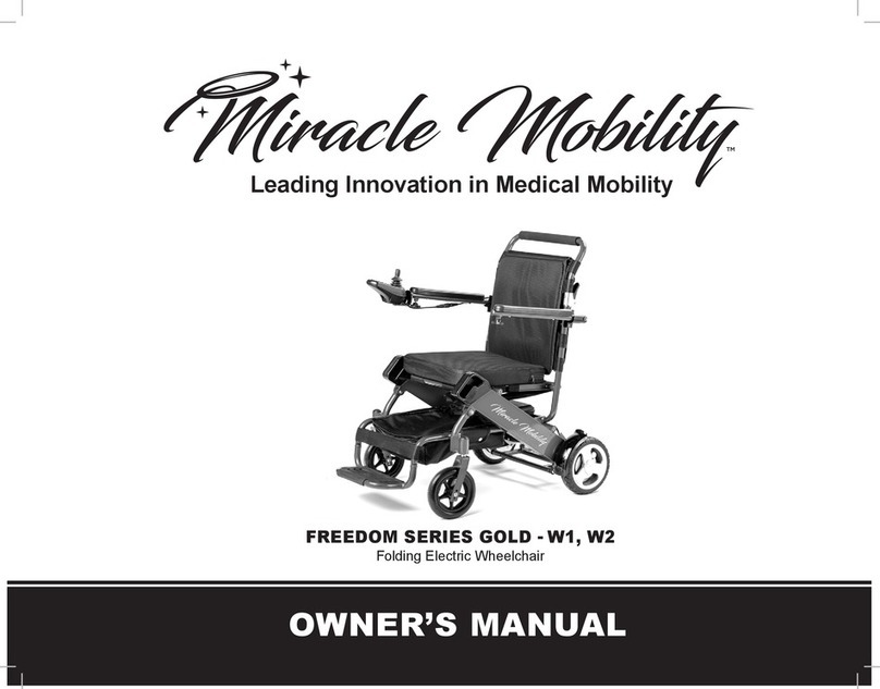 Miracle Mobility Freedom Gold Series owner's manual