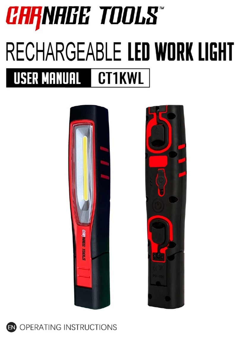 Carnage Tools CT1KWL user manual