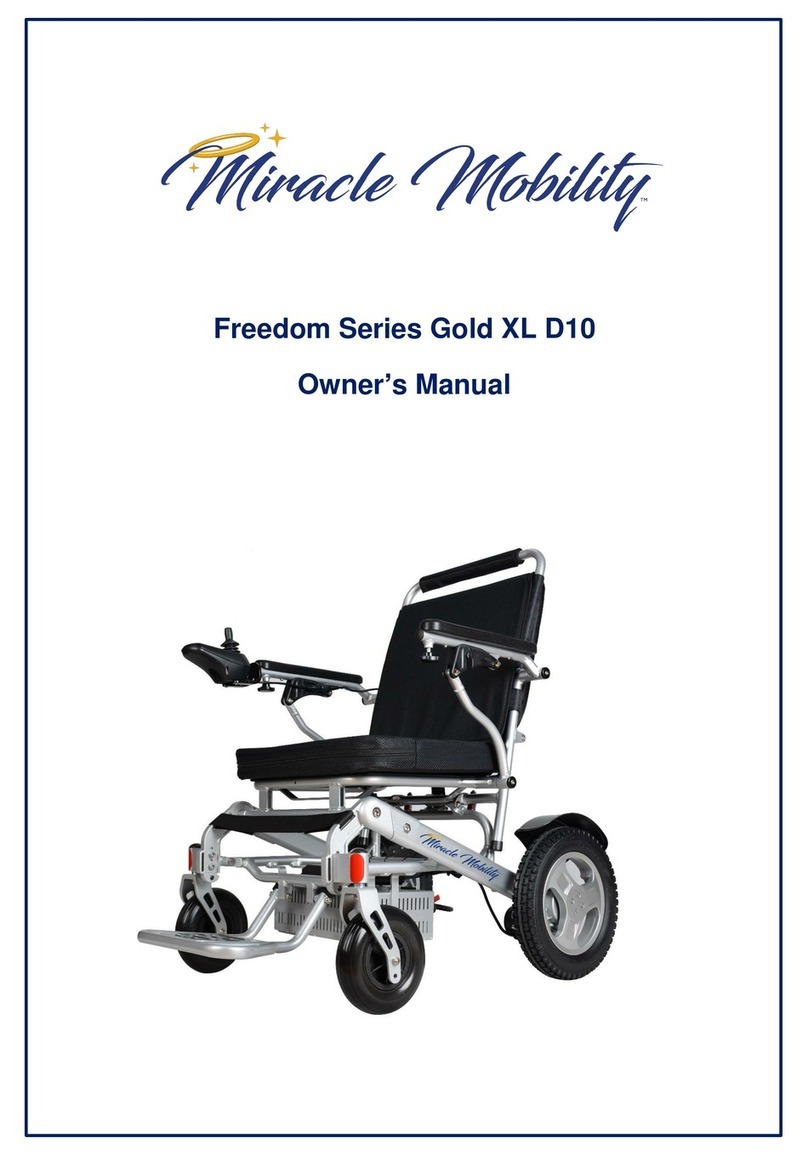 Miracle Mobility Freedom Series owner's manual