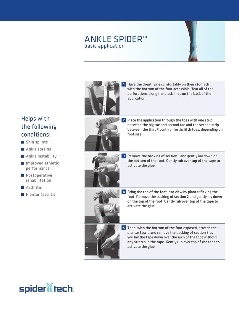 SpiderTech ANKLE SPIDER Basic Applications Manual