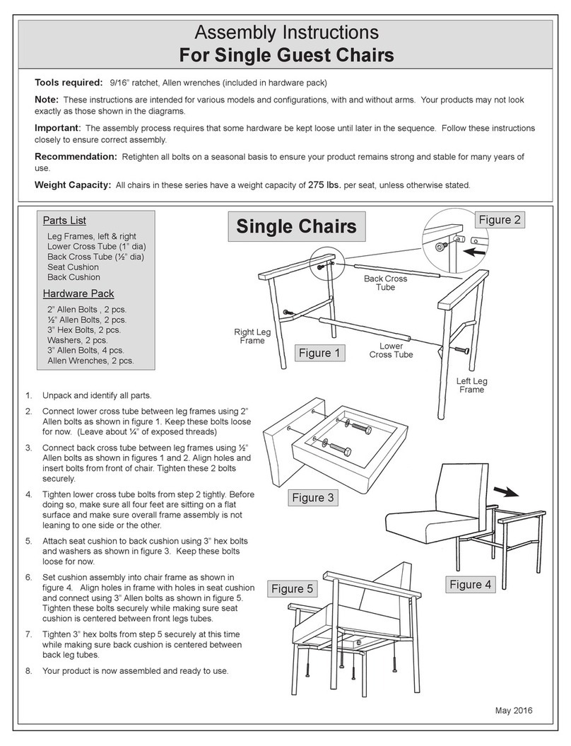 OfficeFurniture.com Single Guest Chairs Assembly instructions OfficeFurniture.com Single Guest Chairs Assembly instructions
