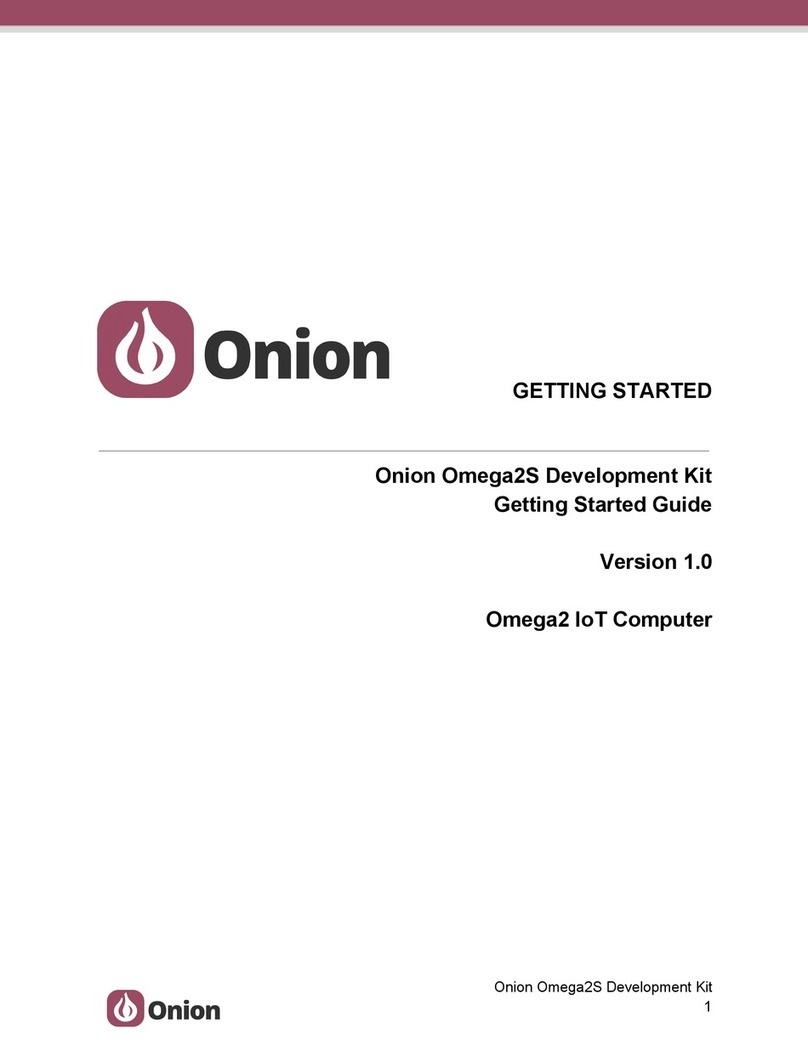 Onion Omega2S User manual