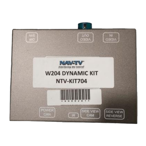 Nav TV W204-N RVC manual