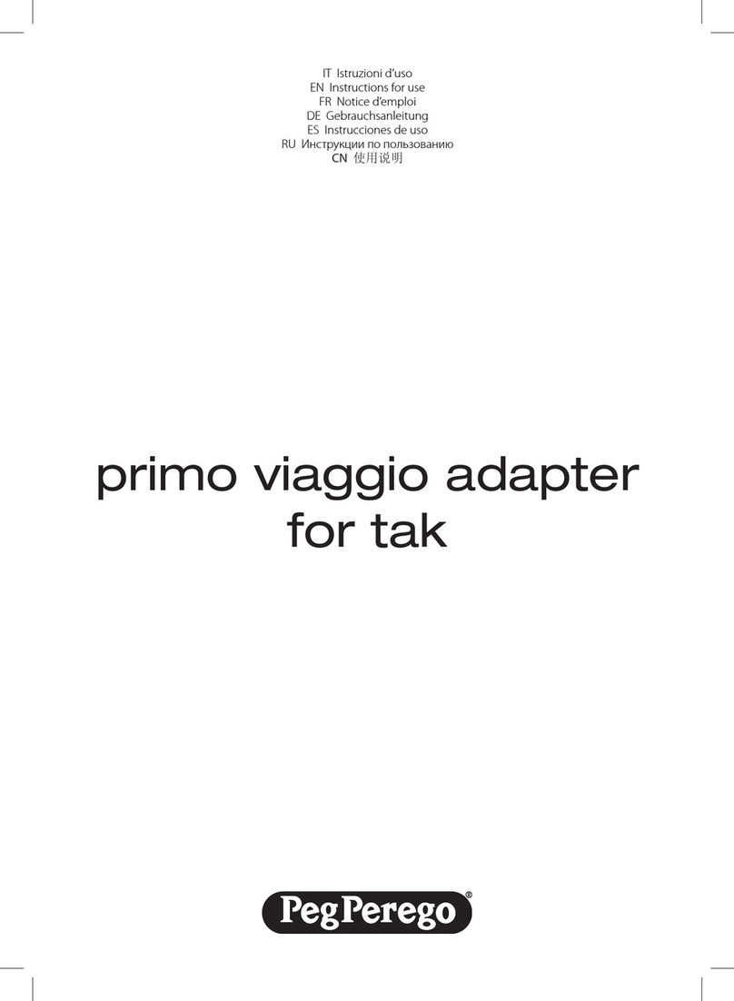 Peg-Perego Primo Viaggio Adapter For Tak Instructions for use