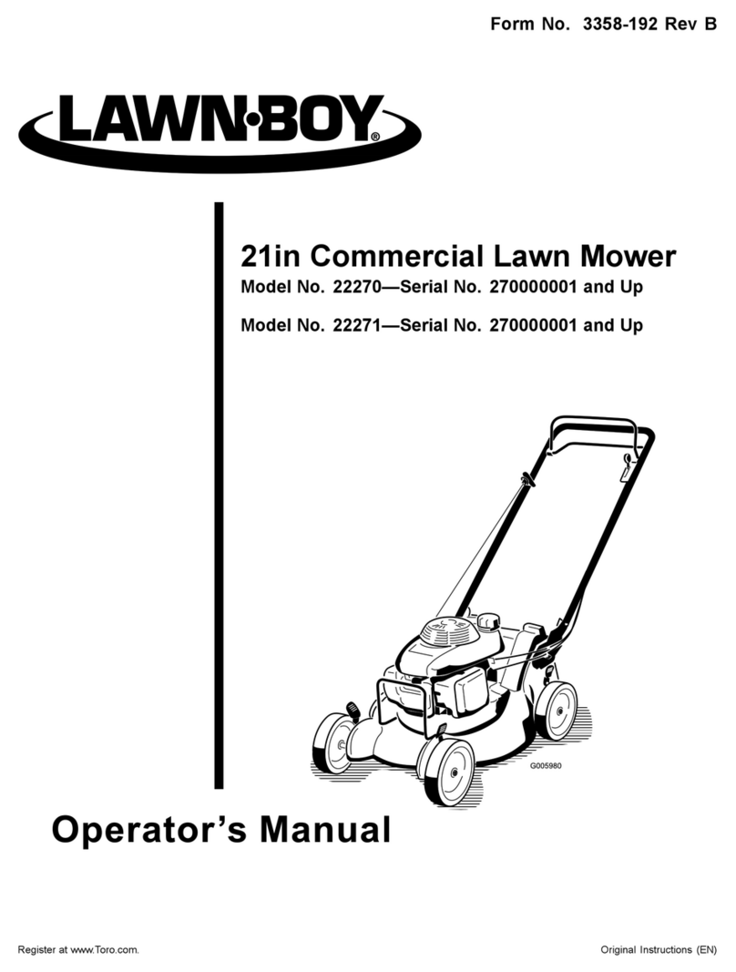 Lawn-Boy 22270 Operator's manual