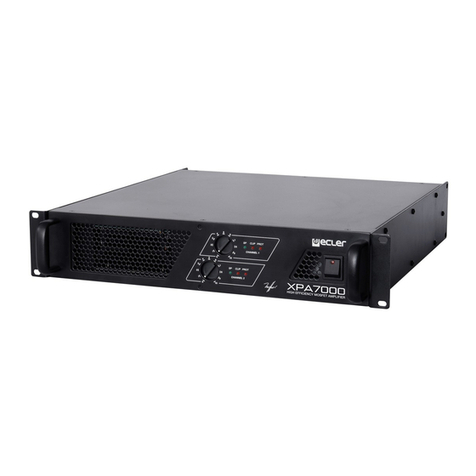 Ecler XPA7000 Service manual