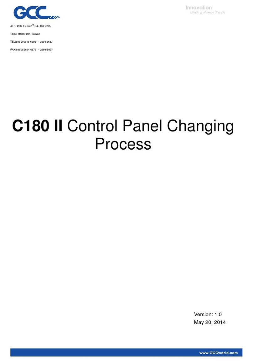 GCC Technologies LaserPro C180II User manual