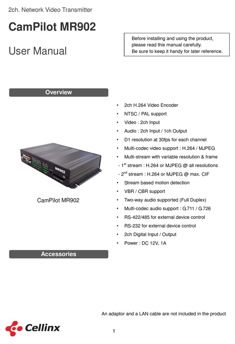 Cellinx CamPilot MR902 user manual