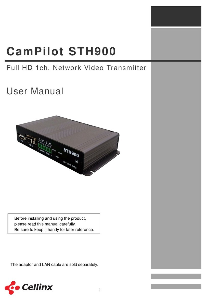 Cellinx CamPilot STH900 user manual