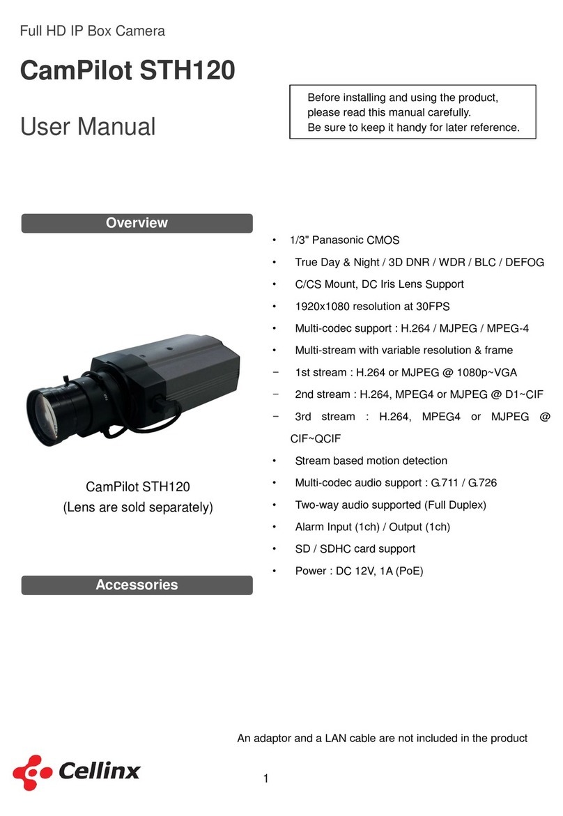 Cellinx CamPilot STH120 User manual