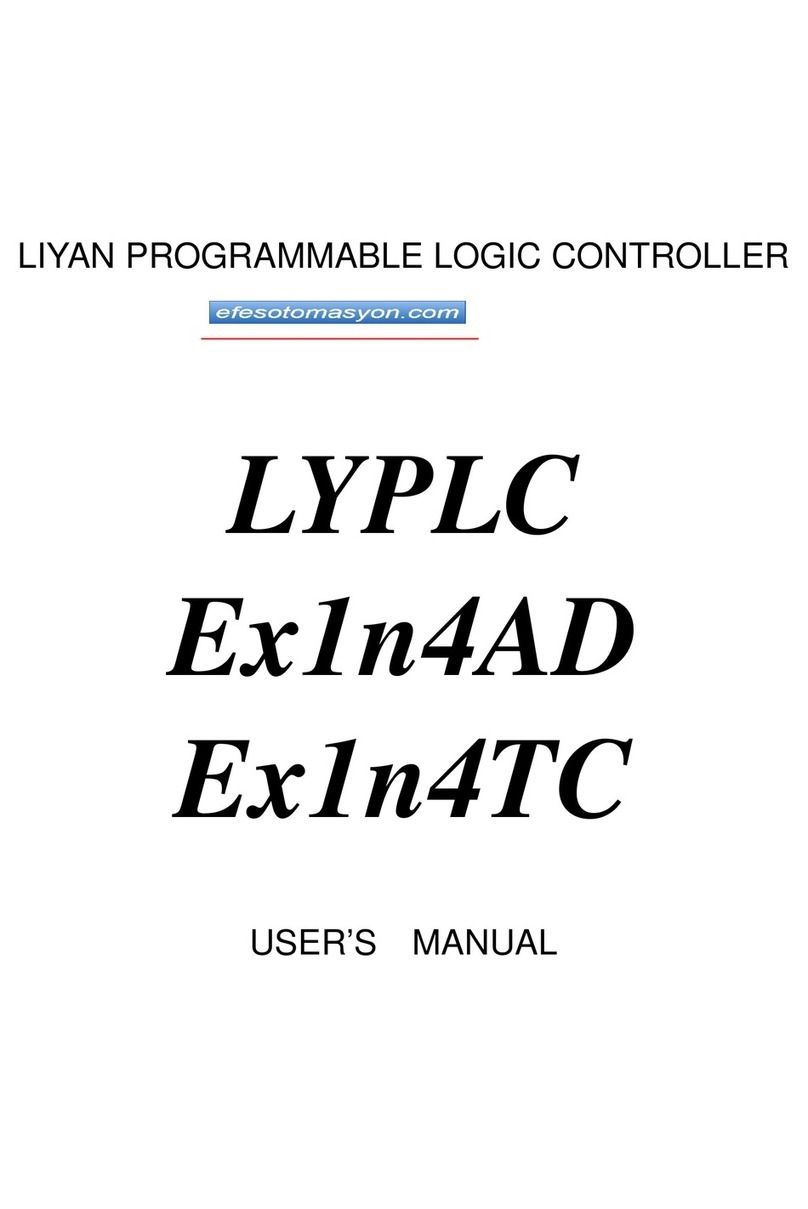 LIYAN LYPLC Ex1n4AD user manual