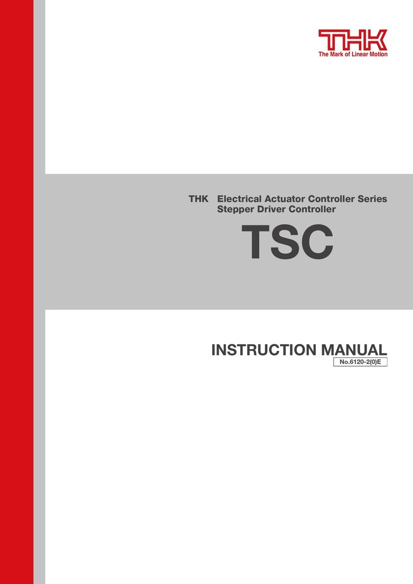 THK TSC Series User manual