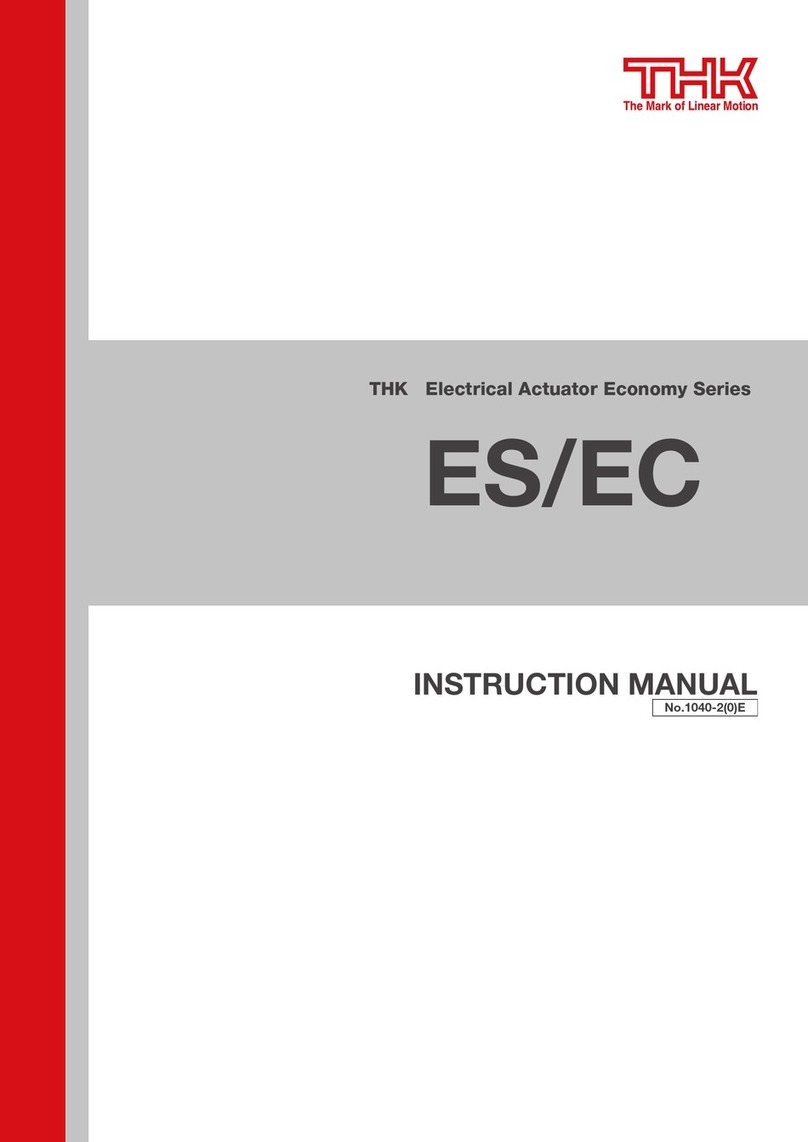 THK ES Series instruction manual