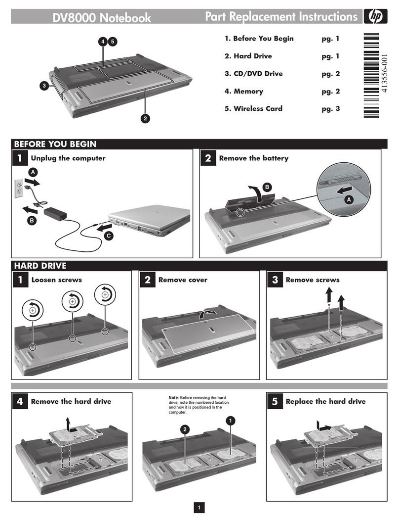 HP Pavilion dv8000 Use and care manual HP Pavilion dv8000 Use and care manual