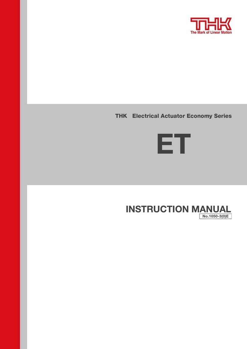 THK ET Series User manual