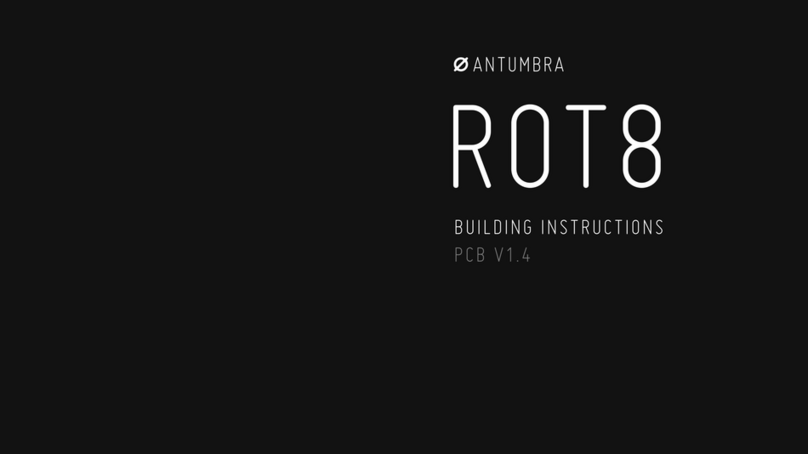 ANTUMBRA ROT8 Instruction Manual
