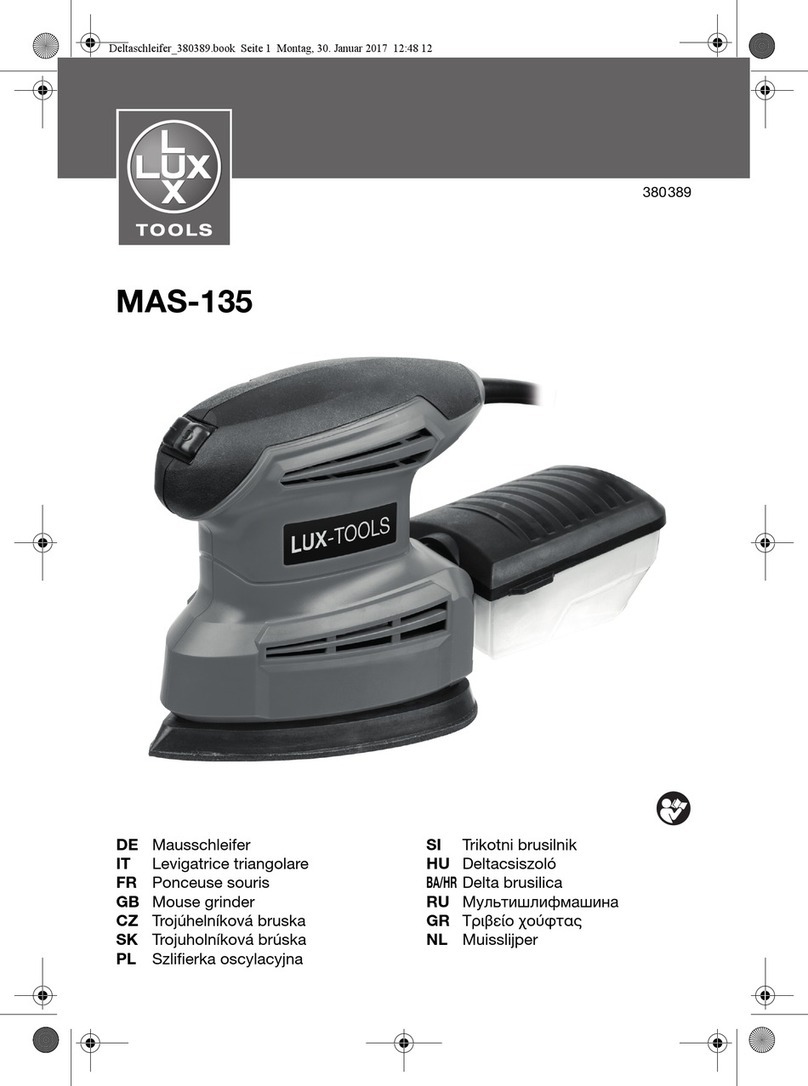 Lux Tools MAS-135 Original instructions
