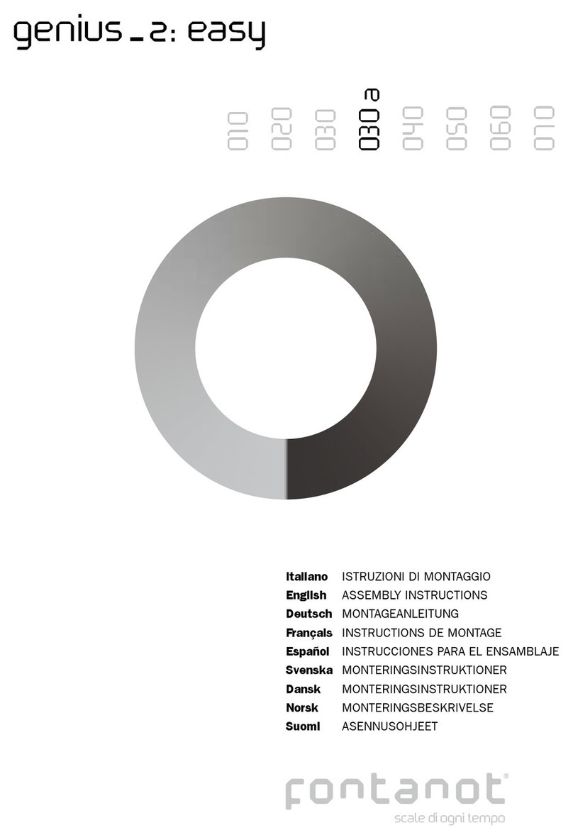 Fontanot Genius 030A 2:Easy User manual