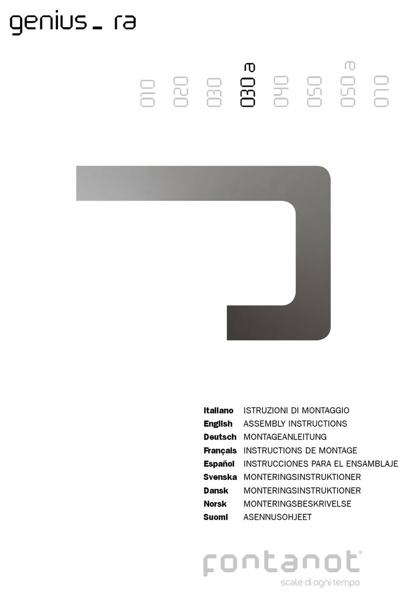 Fontanot Genius 030A RA User manual