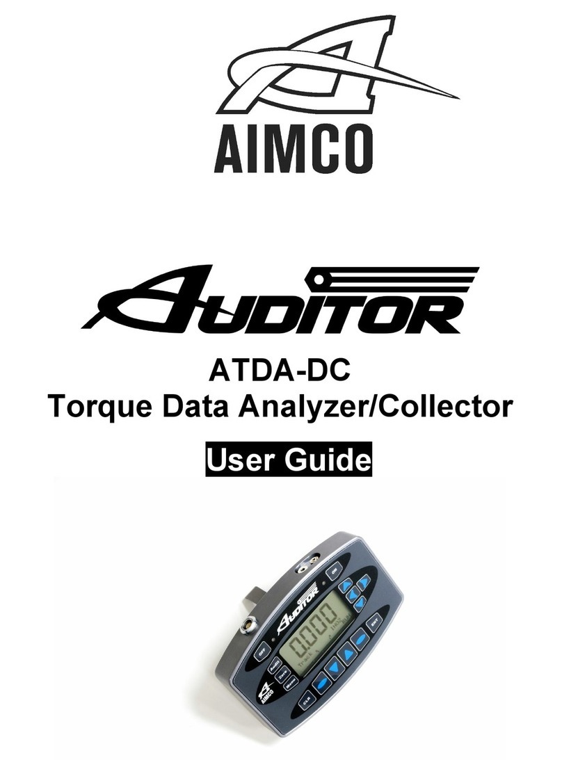 Aimco Auditor ATDA-DC user guide